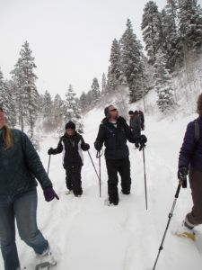 snowshoe tour