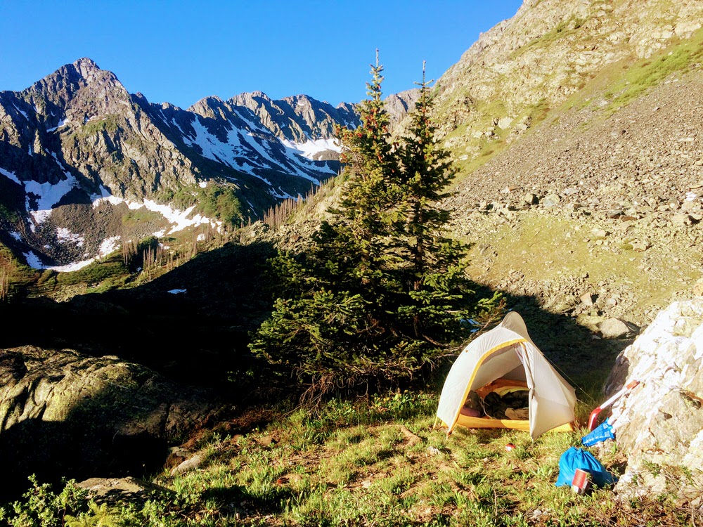 Misty Mountain Morning, Weminuche Wilderness, Colorado